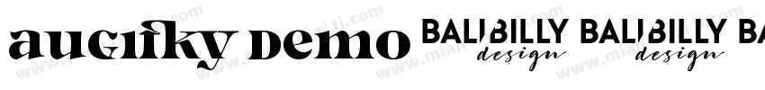 Augify Demo字体转换